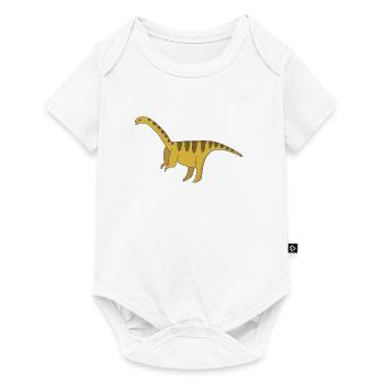 Kawaii fossile cadeau de dinosaure préhistorique Comic - Body à manches courtes Premium Bébé - blanc - Devant