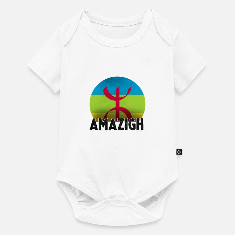 Amazigh - Body à manches courtes Premium Bébé - blanc