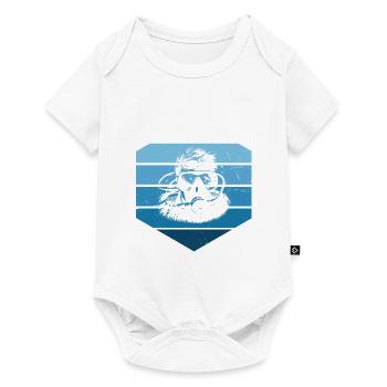 Plongeur Plongeur Scuba Diver Femmes Plongeuse - Body à manches courtes Premium Bébé - blanc - Devant