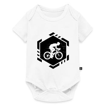 Vélo de route Vélo de route Vélo de route pour hommes Vélo de route - Body à manches courtes Premium Bébé - blanc - Devant
