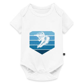 Homme VTT Cyclisme Cyclisme VTT - Body à manches courtes Premium Bébé - blanc - Devant