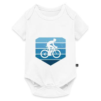 Road Bike Road Bike Road Bike Men Road Bike - Baby Premium short-sleeve bodysuit - white - Front
