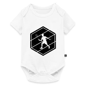 Badminton Badminton Players Badminton Squash - Baby Premium short-sleeve bodysuit - white - Front