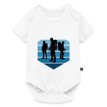 Women's Climbing Bouldering Bouldering Climbing - Baby Premium short-sleeve bodysuit - white - Front