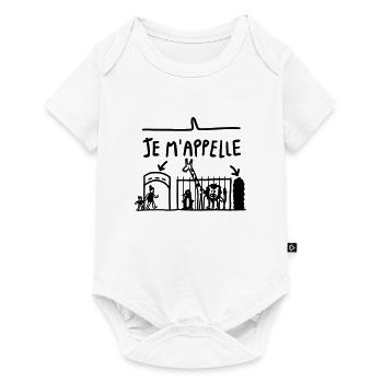 ZOÉ - Body à manches courtes Premium Bébé - blanc - Devant