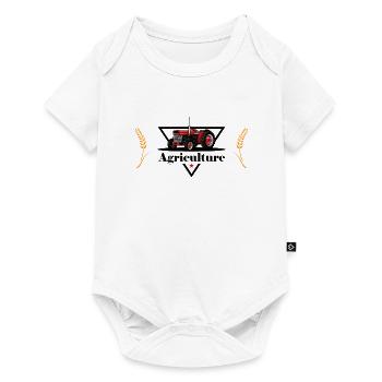 Agriculture Shirt for Farmers and Fans of Farming - Baby Premium short-sleeve bodysuit - white - Front