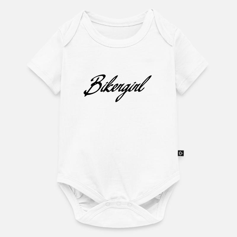 bikergirl - Body à manches courtes Premium Bébé - blanc