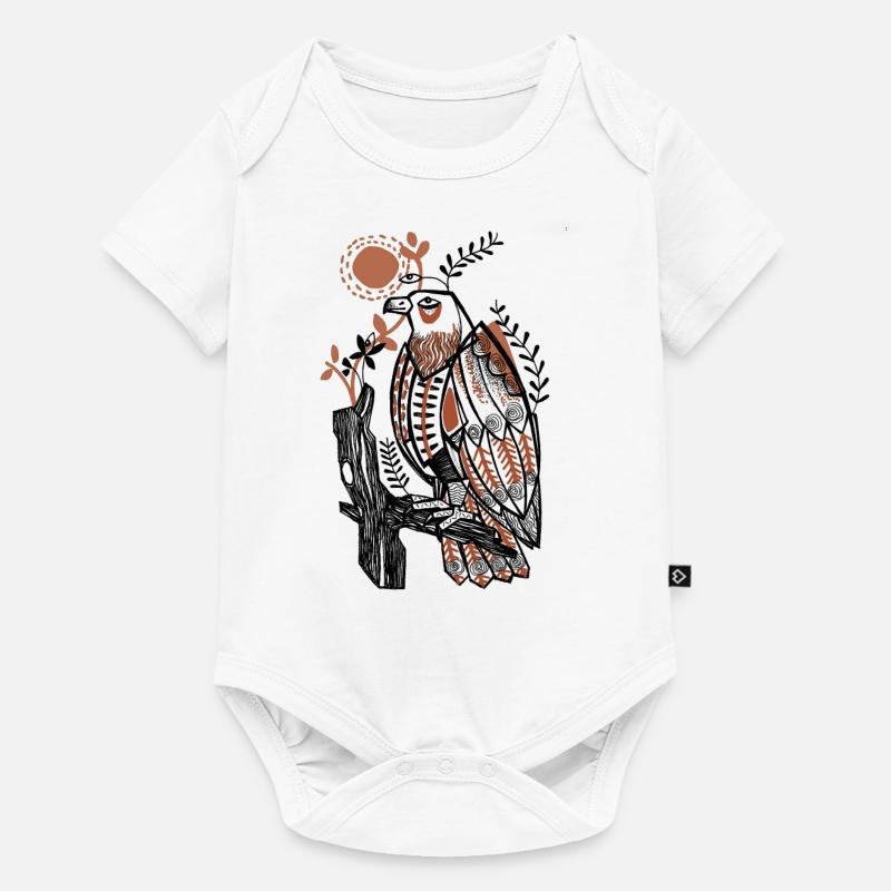 Eagle - Baby Premium short-sleeve bodysuit - white