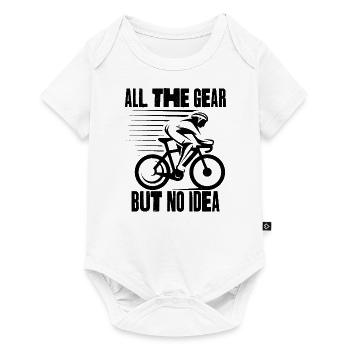 Tout le matériel aucune idée, Vélo - Body à manches courtes Premium Bébé - blanc - Devant
