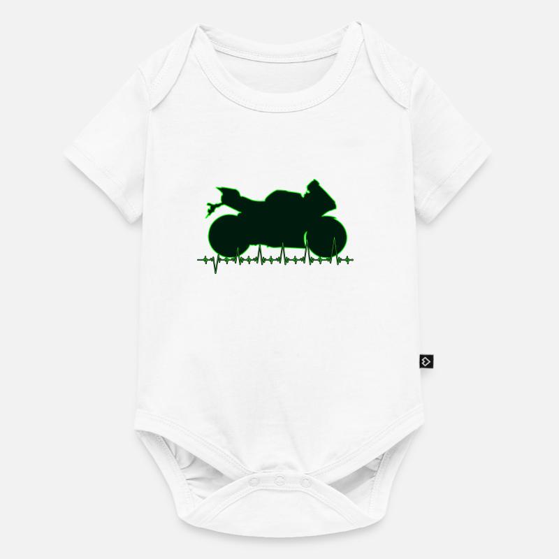 R1cardiogramma01 - Body à manches courtes Premium Bébé - blanc