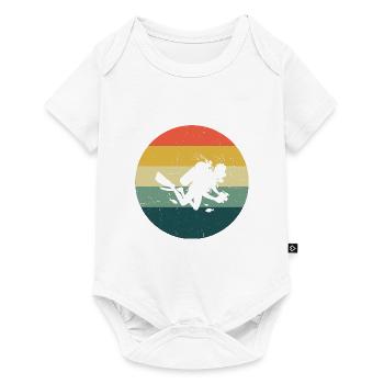 Scuba Taucher Diving Scuba Tauchen Diver - Baby Premium short-sleeve bodysuit - white - Front