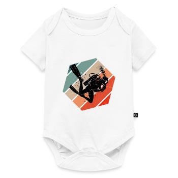 Scuba Diving Diving Diving Diver Women - Baby Premium short-sleeve bodysuit - white - Front