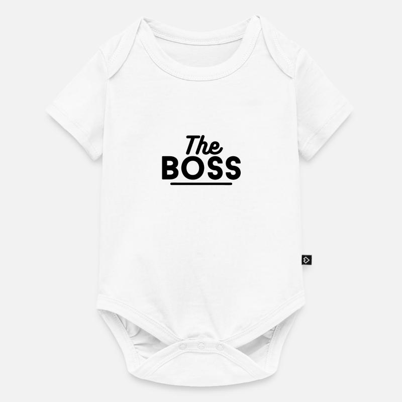 Der Chef. Chef Chef Humor Geschenk - Baby Premium Kurzarmbody - Weiß