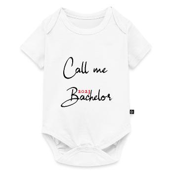 Bachelor 2023 Graduation - Body à manches courtes Premium Bébé - blanc - Devant