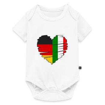 Italia Italian Germany Italy - Baby Premium short-sleeve bodysuit - white - Front