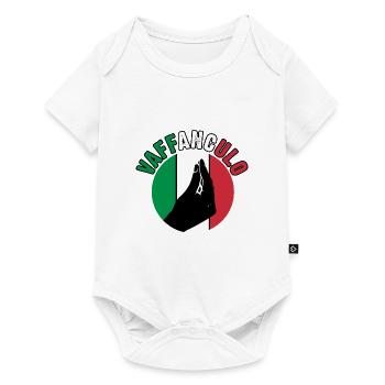 Italie Vaffanculo italien - Body à manches courtes Premium Bébé - blanc - Devant