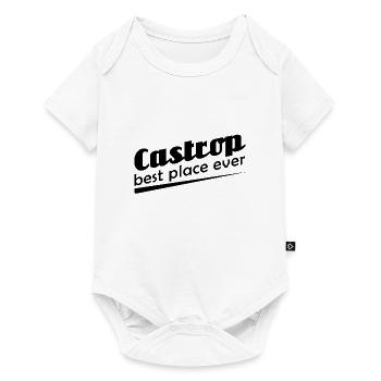 Castrop - Stadt best place ever - Baby Premium Kurzarmbody - Weiß - Vorne