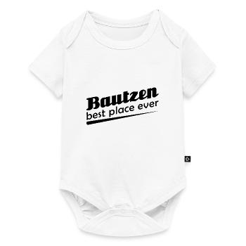 Bautzen - Stadt best place ever - Baby Premium Kurzarmbody - Weiß - Vorne