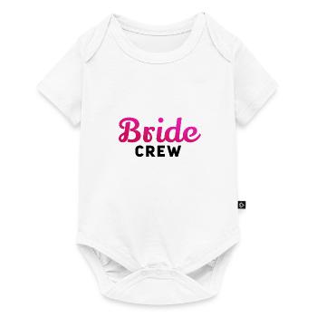 Bride Crew Pink - Body à manches courtes Premium Bébé - blanc - Devant