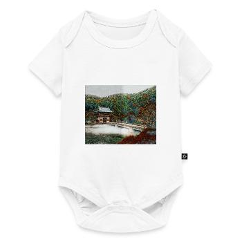 Temple in the Forest - Baby Premium short-sleeve bodysuit - white - Front