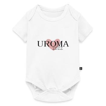 Uroma 2022 - Baby Premium Kurzarmbody - Weiß - Vorne