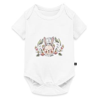 Cadeau de Pâques cool pour les enfants et la famille - Body à manches courtes Premium Bébé - blanc - Devant