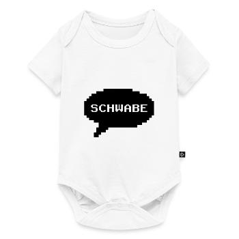 Schwabe Schwaben - Baby Premium Kurzarmbody - Weiß - Vorne
