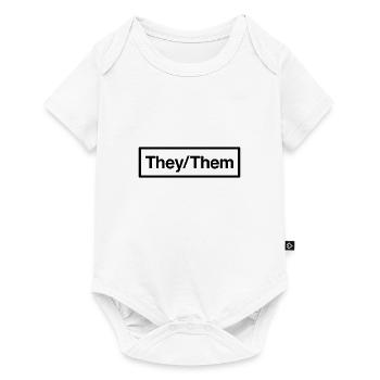 They/Them - Baby Premium short-sleeve bodysuit - white - Front