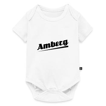 Amberg - Textdesign mit Stadtnamen - Baby Premium Kurzarmbody - Weiß - Vorne