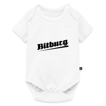 Bitburg - Textdesign mit Stadtnamen - Baby Premium Kurzarmbody - Weiß - Vorne