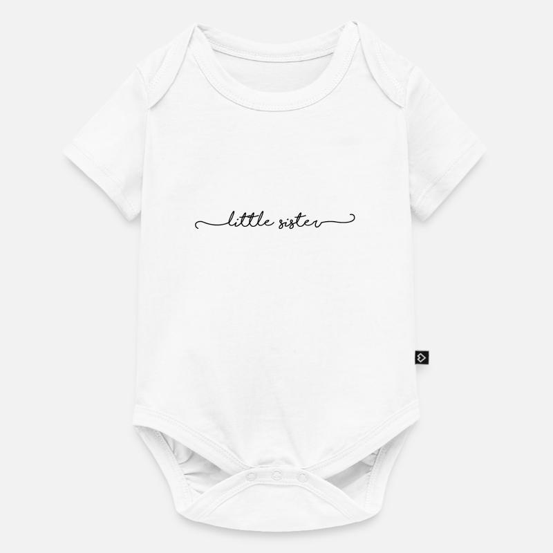 petite soeur schnoerkel - Body à manches courtes Premium Bébé - blanc