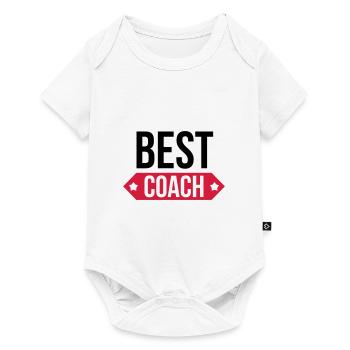 Best Coach - Body à manches courtes Premium Bébé - blanc - Devant