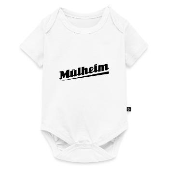 Mülheim - Textdesign mit Stadtnamen - Baby Premium Kurzarmbody - Weiß - Vorne