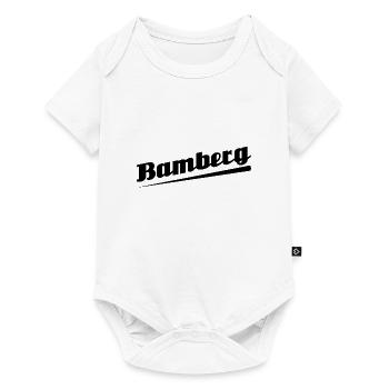 Bamberg - Textdesign mit Stadtnamen - Baby Premium Kurzarmbody - Weiß - Vorne