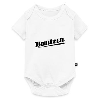 Bautzen - Textdesign mit Stadtnamen - Baby Premium Kurzarmbody - Weiß - Vorne