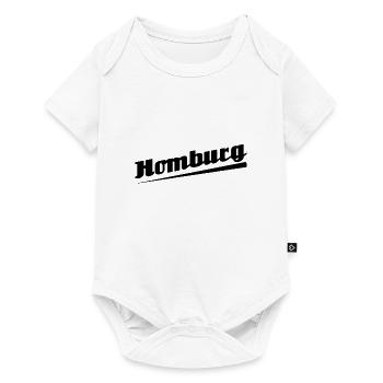 Homburg - Textdesign mit Stadtnamen - Baby Premium Kurzarmbody - Weiß - Vorne