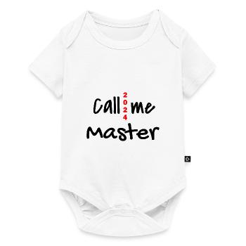 Master 2024 Master's Degree Graduation Graduation - Baby Premium short-sleeve bodysuit - white - Front