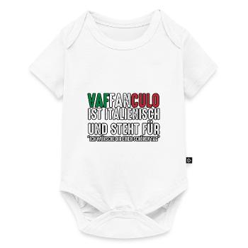 Italie Vaffanculo italien - Body à manches courtes Premium Bébé - blanc - Devant