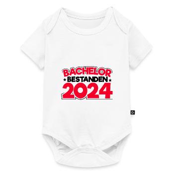 Bachelor 2024 Bachelorabschluss Absolvent Sponsion - Baby Premium Kurzarmbody - Weiß - Vorne