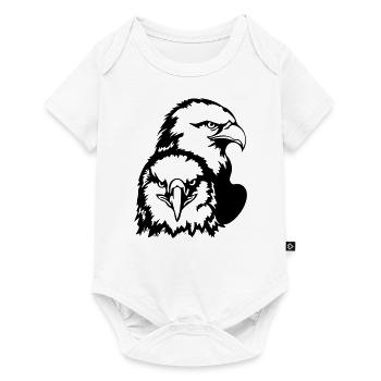 Eagles - Baby Premium short-sleeve bodysuit - white - Front