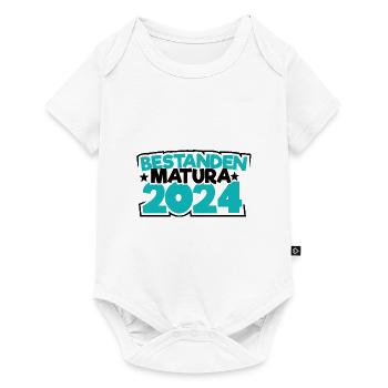 Matura 2024 Maturareise Maturafeier Maturant - Baby Premium Kurzarmbody - Weiß - Vorne