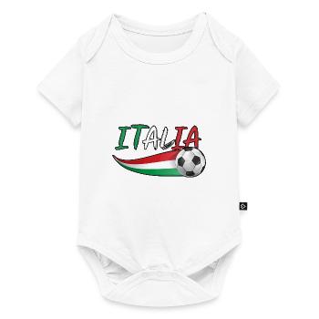 Italie Italien Italien Italie - Body à manches courtes Premium Bébé - blanc - Devant