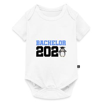 Bachelor 2023 Abschluss Promotion Sponsion - Baby Premium Kurzarmbody - Weiß - Vorne