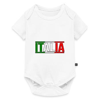 Italia Italian Italian Italy - Baby Premium short-sleeve bodysuit - white - Front