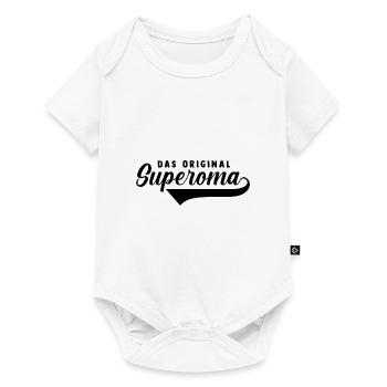 Großmutter Oma - Baby Premium Kurzarmbody - Weiß - Vorne