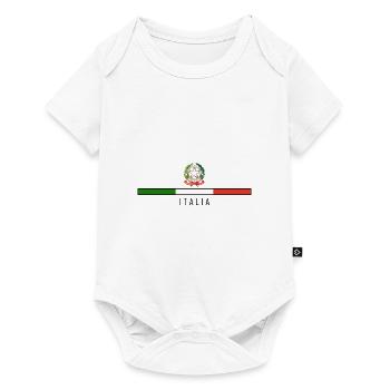 Italia Italian Italian Italy - Baby Premium short-sleeve bodysuit - white - Front