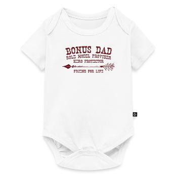 bonus dad Graphic - Baby Premium short-sleeve bodysuit - white - Front