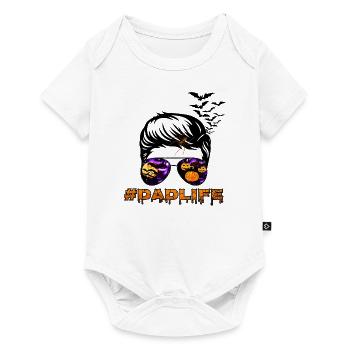 Dad Life Halloween - Baby Premium short-sleeve bodysuit - white - Front