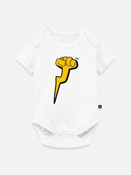 Faust - Baby Premium Kurzarmbody - Weiß