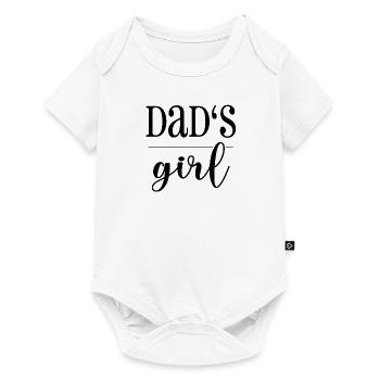 Daddy's girl - Baby Premium short-sleeve bodysuit - white - Front